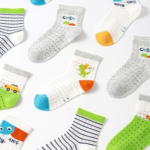 大网眼袜子男童夏季 儿童薄袜子夏天袜子男童儿童夏天袜子 薄款