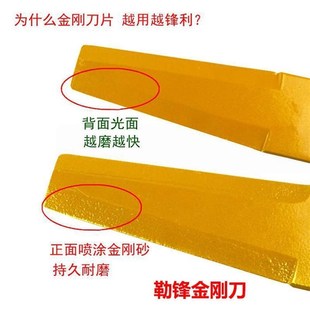金刚刀越用越锋利切草刀片合金碎草刀沃得久保田履带收割机粉碎机