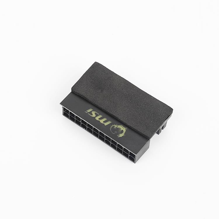 电脑主板ATX电源24P转90度接头 转弯转向头 DIY装机配件走线神器