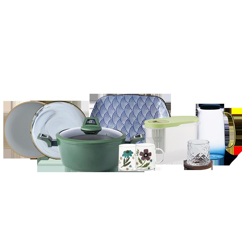 【舍里盲盒】随机宠粉盲盒低至9.9元起高颜值餐具水具厨房用品