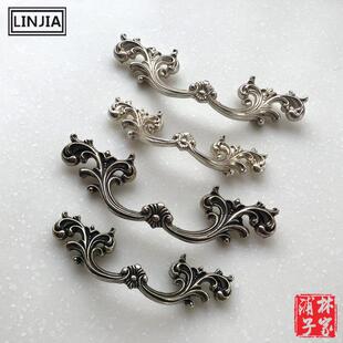 古银欧式仿古复古衣柜柜门抽屉青古拉手把手简约家具田园拉手8959