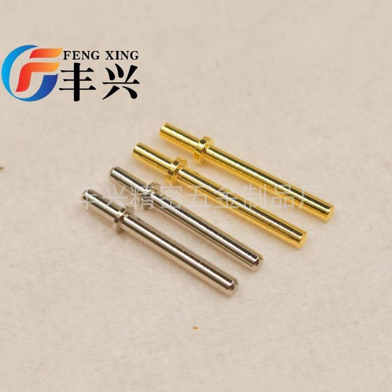 铜针加工实心PCB连接器焊接端子导电针引针十字针定位针高频针PIN