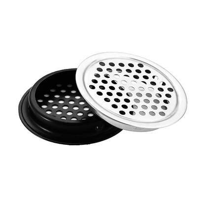 不锈钢透气孔鞋柜排气孔出气孔塞橱柜散热通风孔透气网装饰盖开孔