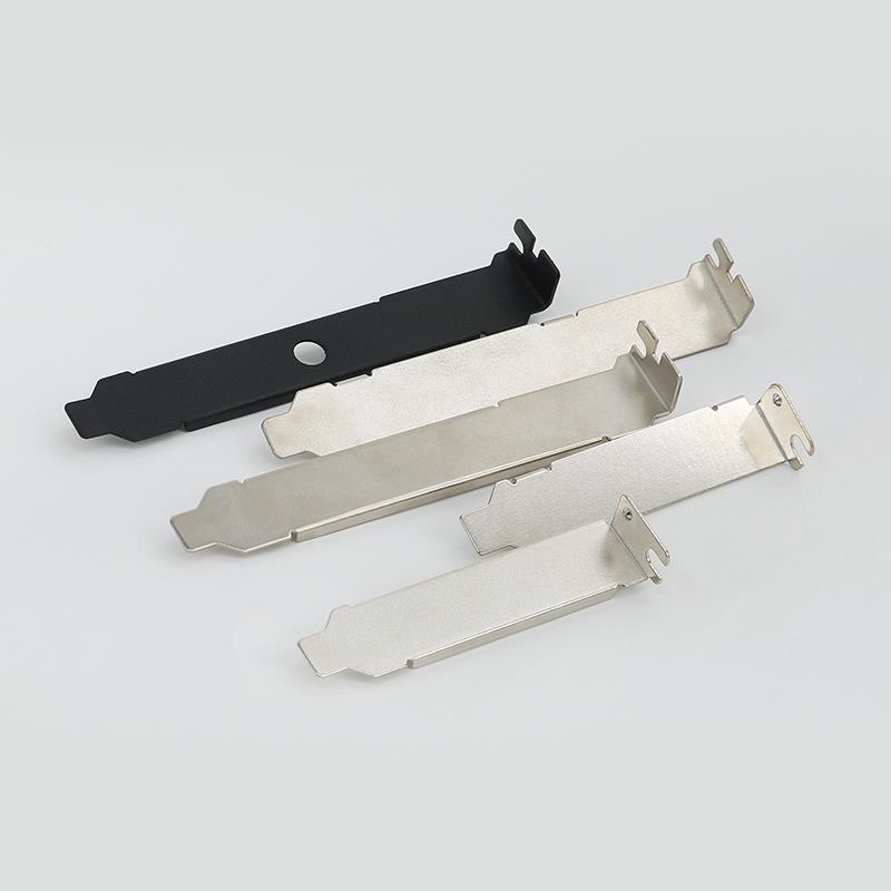 电脑机箱标准挡板RG网口挡片TYPE-C铁片机箱风扇调速器黑色挡条