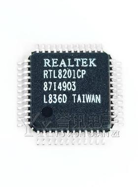RTL8201CP RTL8201CP-VD-LF EL BL 8211CL QFP-48以太网控制芯片