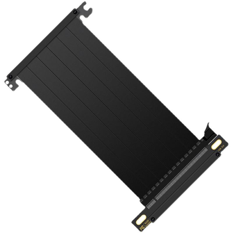 ITX机箱显卡双反延长线PCIE 3.0/4.0 x16竖装白色兼容A4酷鱼追风