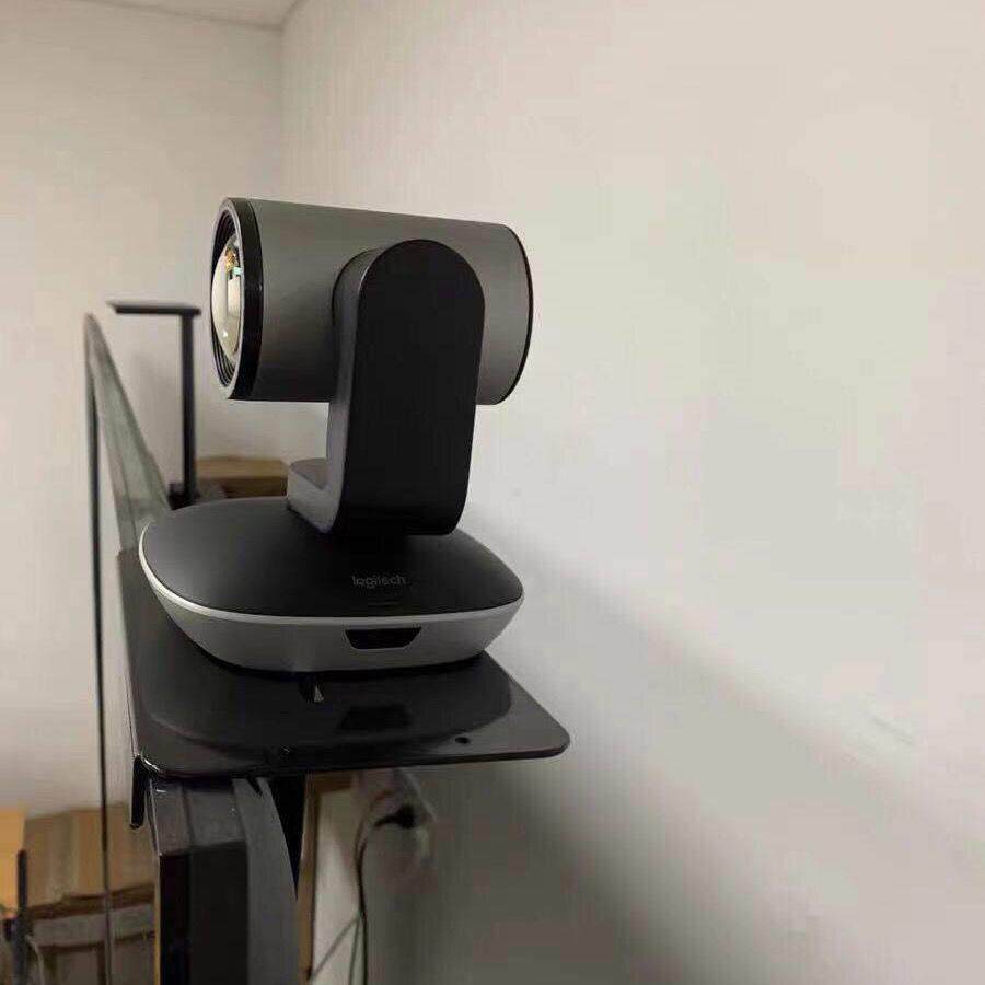 视频会议摄像机通用电视安装支架托盘无冲孔摄像机无冲孔支架