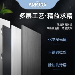净化车间中空双门料不锈钢合页岩棉机制净化板门合页活动板房配件