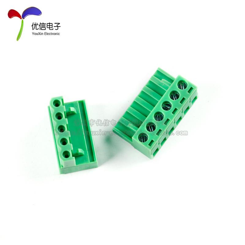 KF2EDGK-5.08-2/3/4/5/6/7/8-12P/插头 5.08mm间距插拔式接线端子