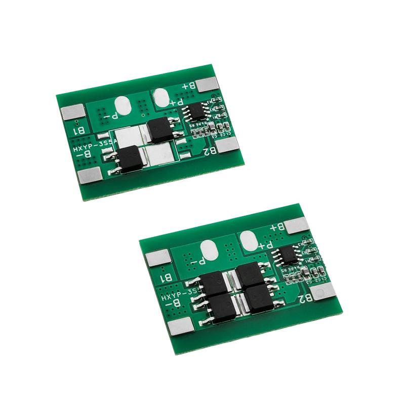 3串12V锂电池保护板 18650三元锂7A 14A工作电流防过充过放保护