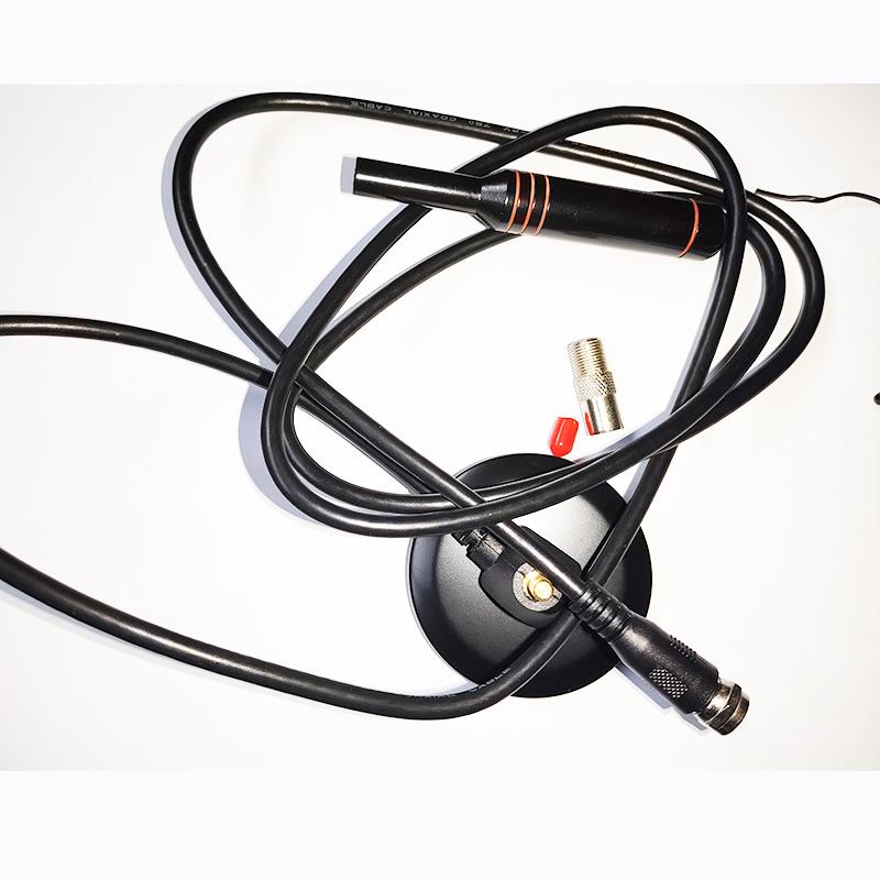 轻骑吸盘TV Antenna DVB DTMB l数位电视天线F头tv头USB放大升级