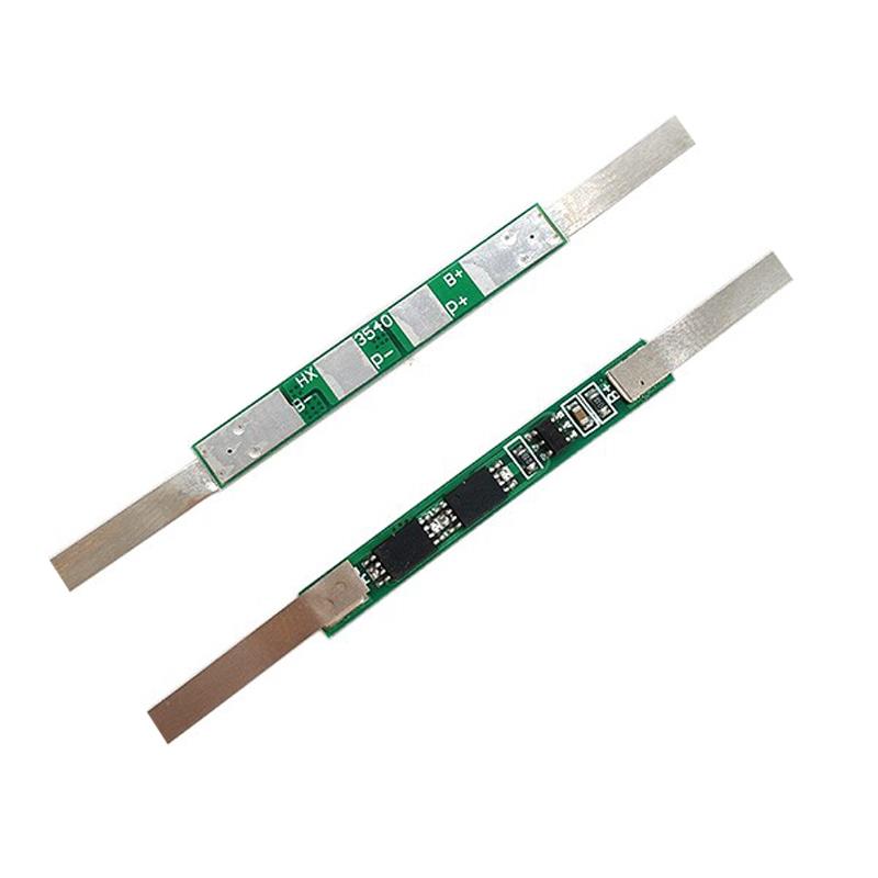 1串3.7V 4.2V 18650锂电池过充过放4A保护板1S 1节聚合物电源模块