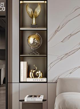 雄鹰展翅轻奢摆件招财电视柜家居装饰品陶瓷工艺品酒柜办公室摆设