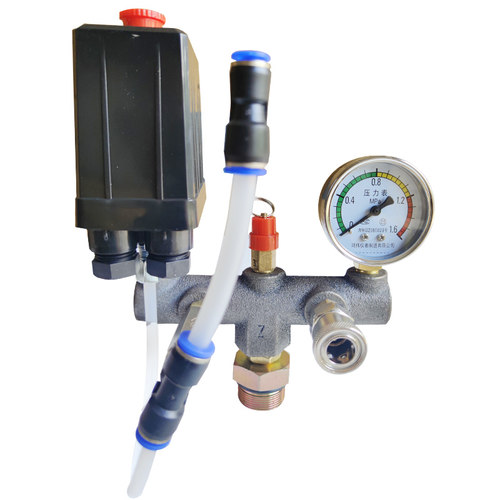 空调冰箱压缩机改装静音空压机配件电动开关总成自制打气泵灭火器