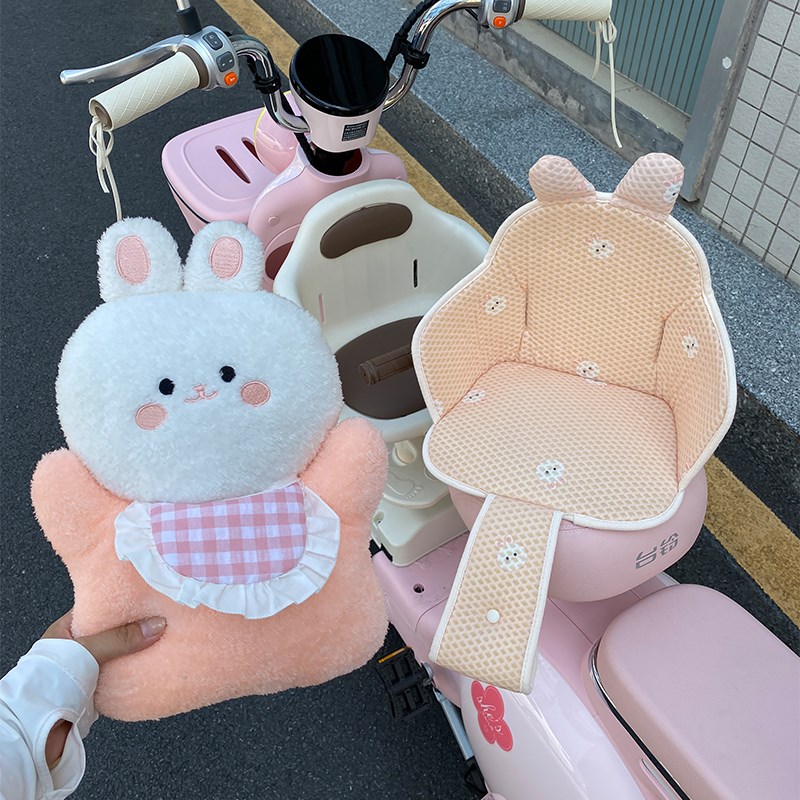 电动车防撞垫儿童座椅宝宝防撞头保护垫电瓶车防撞玩偶神器可爱