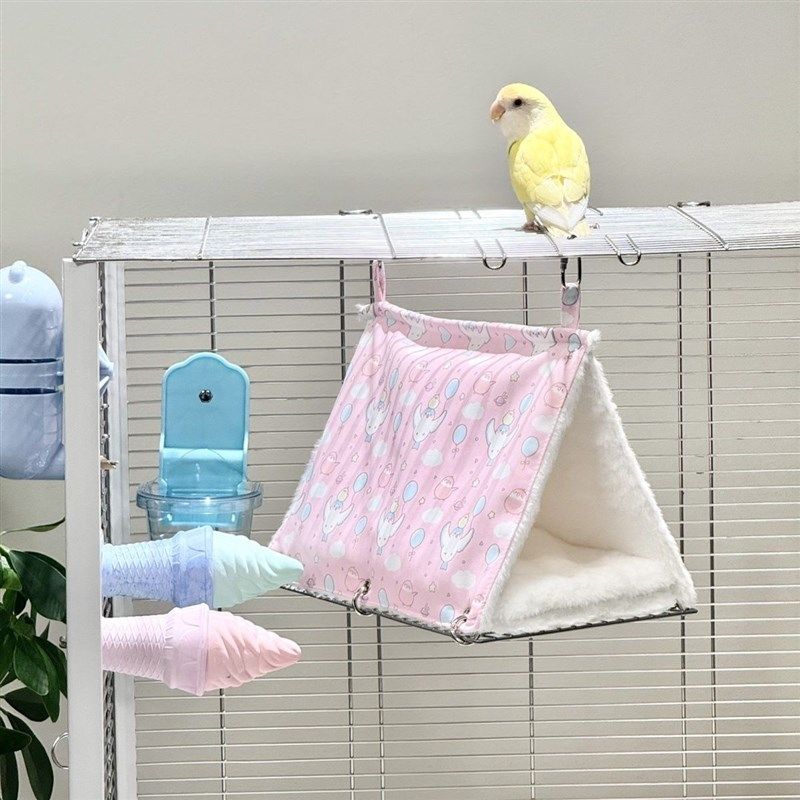 刺星球小奶格鹦鹉鸟窝保暖窝秋冬加厚三角棉窝牡丹玄凤虎皮用品,宠物/宠物食品及用品,鸟窝,淘宝优惠券,粉丝福利购,淘宝优惠卷