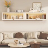 壁挂式 厨房吊柜下方调料柜免打孔墙壁上防尘橱柜调味品储物置物架