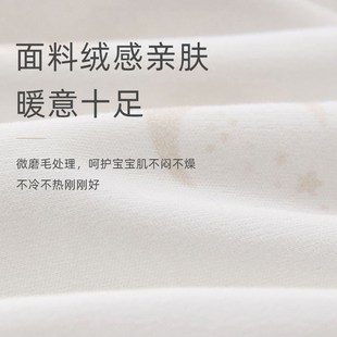 新生儿夹棉连体衣秋冬婴儿加厚保暖棉服初生宝宝衣服a类纯棉冬装3