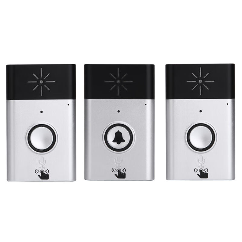 对讲门铃无线家用远距离遥控双向语音通话老人呼叫器便携一拖一二