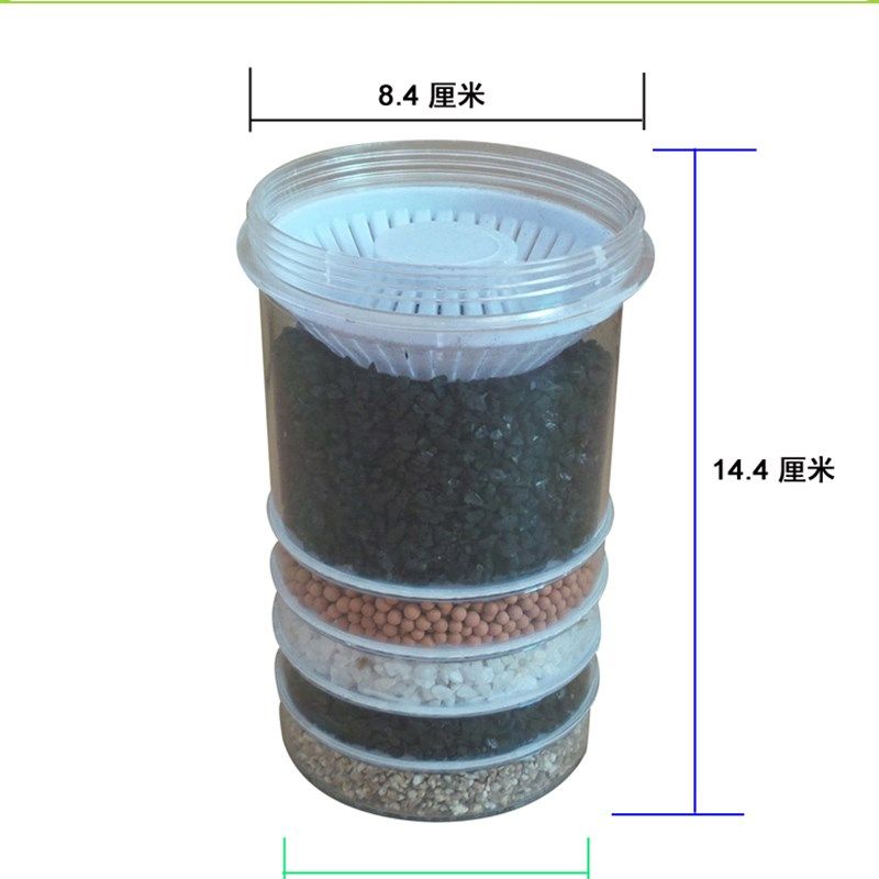 佰仕源16D矿泉壶适合小五级主滤芯 悦莱泉14升矿泉壶 净水壶滤芯