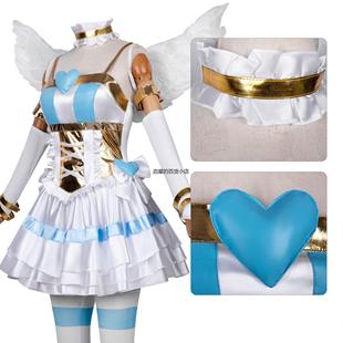 吊带袜天使史朵巾stockingcos服战斗服动漫cosplay连衣裙全套可爱