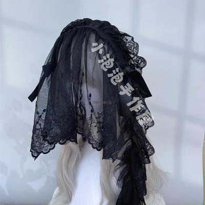 手作日系Lolita发饰哥特