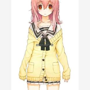 君与彼女与彼女之恋cos服增根美雪向日葵cos服  JK校服水手服