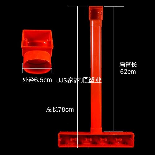 PVC86型电视背景盒 五联影音底盒 63*45扁管墙上开关阻燃接线盒