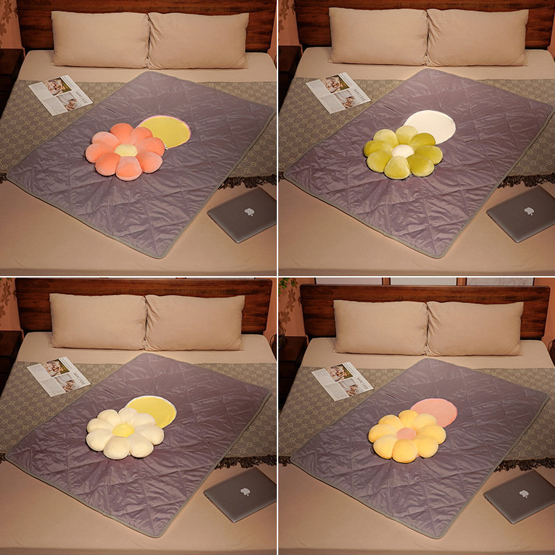 花朵抱枕被子两用车用抱枕车载汽车靠垫办公室午睡枕头毯子二合一,居家布艺,抱枕被,淘宝优惠券,粉丝福利购,淘宝优惠卷