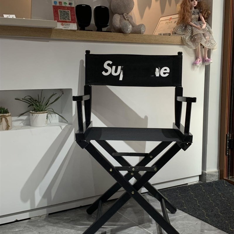 实木导演椅折叠椅休闲椅化妆椅餐厅椅户外展会椅公司定制LOGO椅子