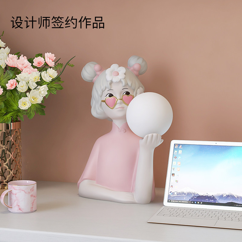 新婚结婚礼物女送新人礼品闺蜜实用创意可爱浪漫摆件卧室床头柜灯,家居饰品,装饰摆件,淘宝优惠券,粉丝福利购,淘宝优惠卷