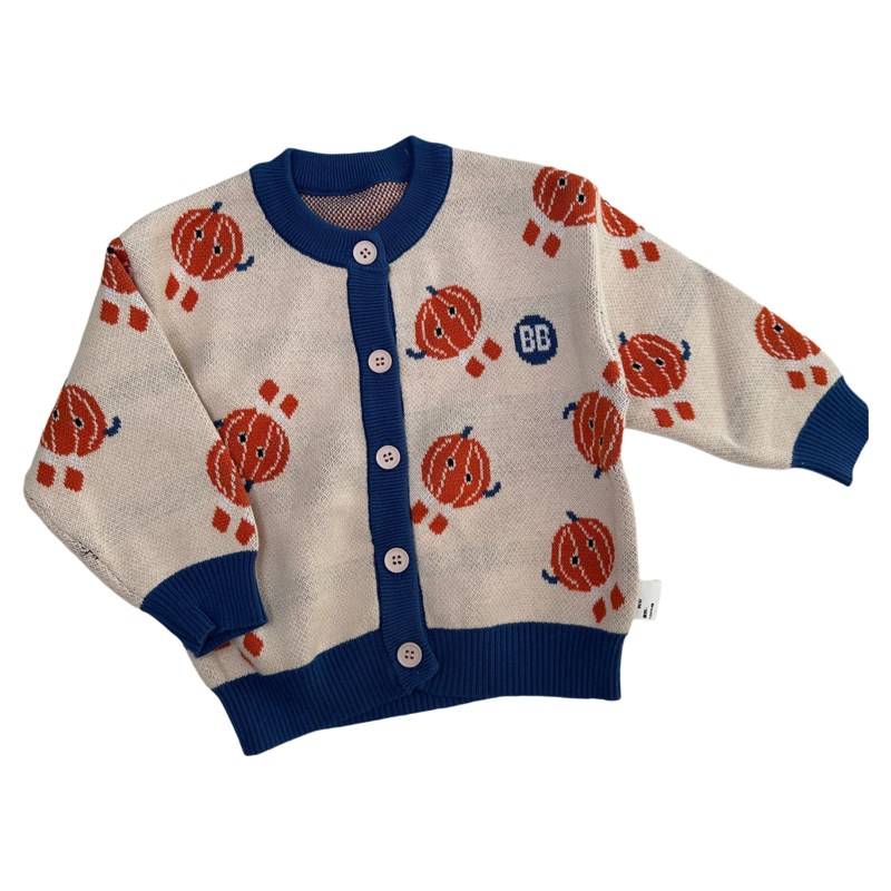 90-150儿童纯棉毛衣柔软秋冬款男童针织开衫宝宝洋气上衣线衣打底