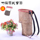 新品 背篼手工背小孩竹编背篓背兜儿童背椅娃娃背袋婴儿座椅 包邮