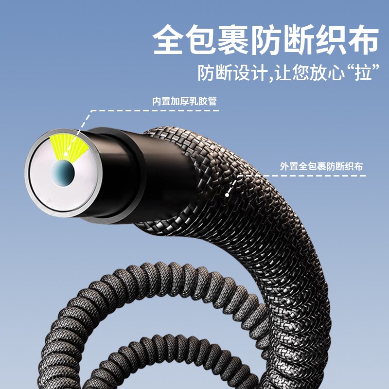 拉力器男士8字拉力绳健身开背弹力带45磅扩胸家用训练开肩背神器