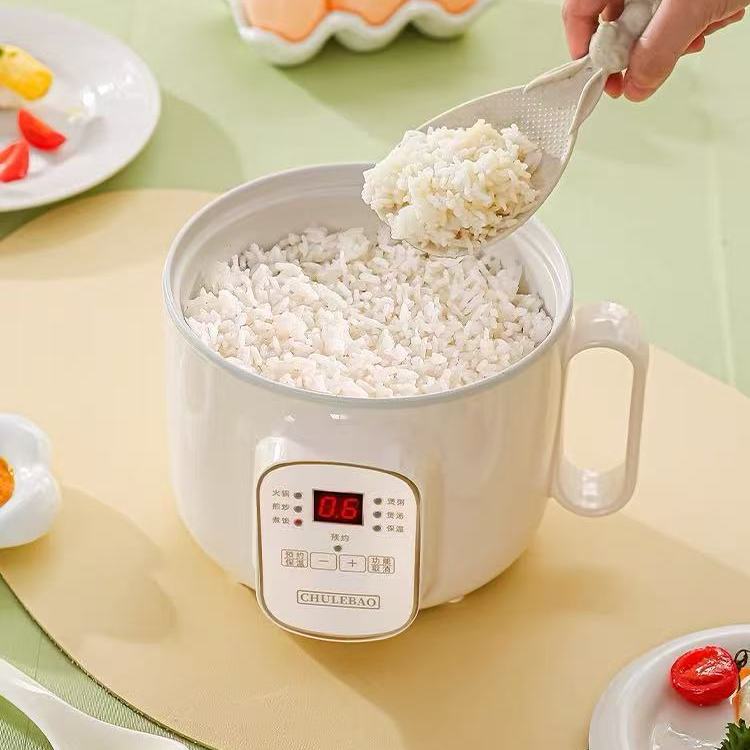 日本进口智能电煮锅多功能煲汤煮粥煮面小电锅家用小型宿舍小火锅