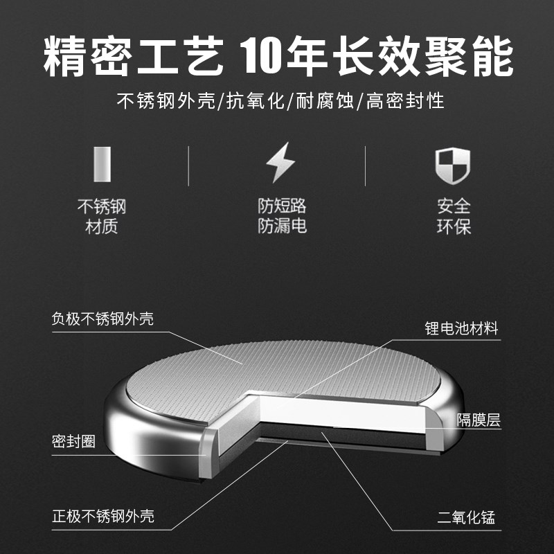 适用凯迪拉克tl xtrxct5ct XT XT5XT赛威车钥匙电池