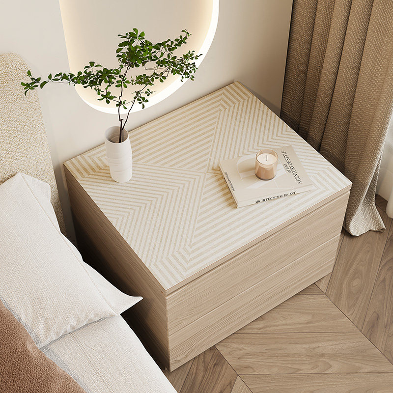 侘寂风床头柜垫子防烫防水防尘盖布电视柜餐边柜皮革桌垫盖巾桌布,居家布艺,桌布,淘宝优惠券,粉丝福利购,淘宝优惠卷