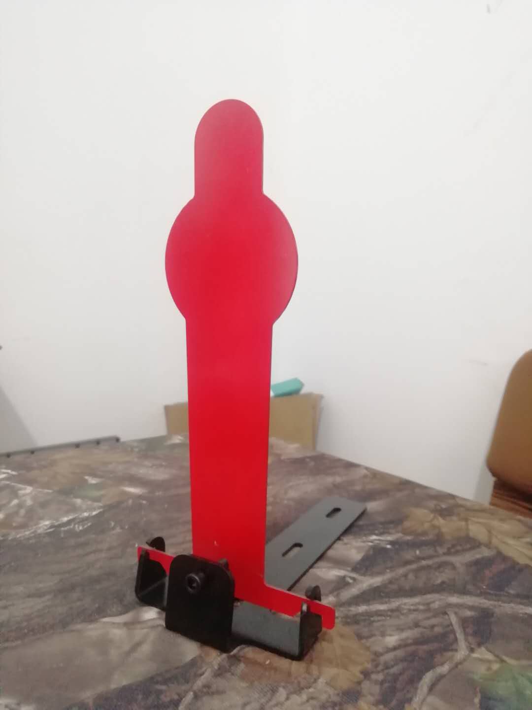 2020新款水弹软弹靶子金属手动复位射击训练灵敏折叠靶片