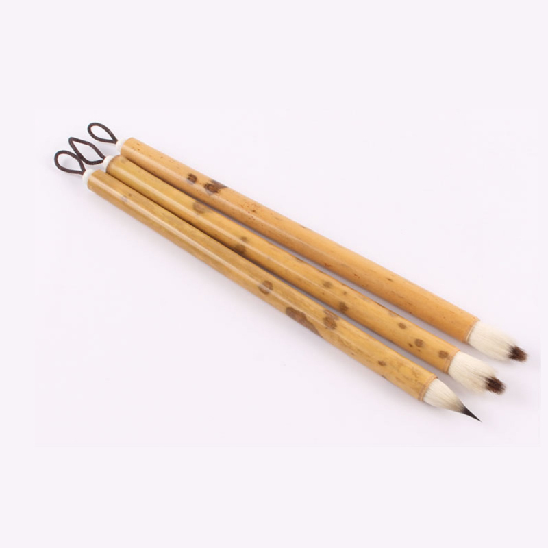 《湘妃鸡距笔》紫狼毫小楷毛笔缠纸短锋蒜头雀头抄经临摹蝇头兼毫