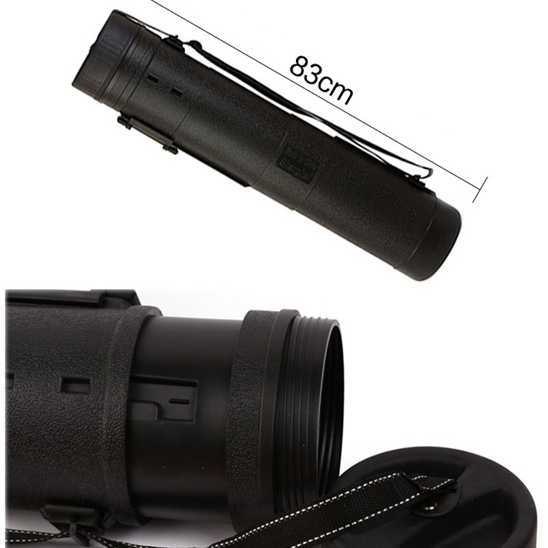 画筒 画桶 皮纹伸缩画筒 作品收纳筒 海报图纸收藏塑料画筒 大号