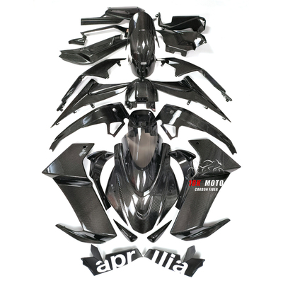 适用阿普利亚rs660 碳纤维改装 全车外壳前后挡泥板后摇臂定风翼