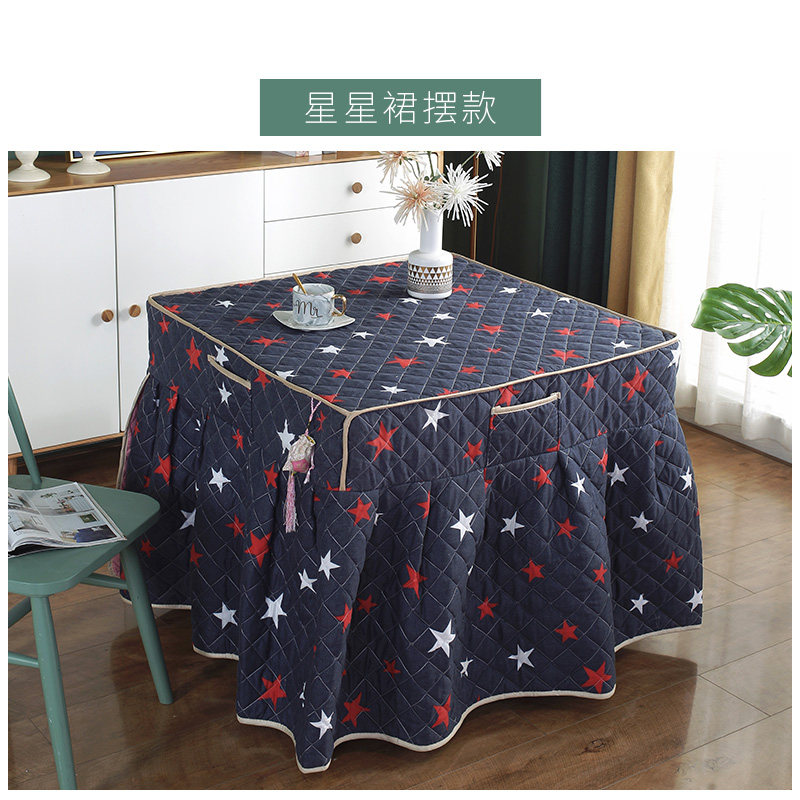 正方形电炉罩烤火罩烤火桌子罩烤火被茶几电暖炉电烤炉桌布加厚,居家布艺,烤火罩,淘宝优惠券,粉丝福利购,淘宝优惠卷