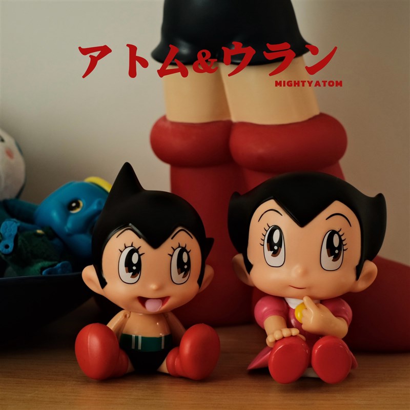 昭和的风吹来了怀旧动画小金刚妹妹小兰公仔模型摆件卡通装饰