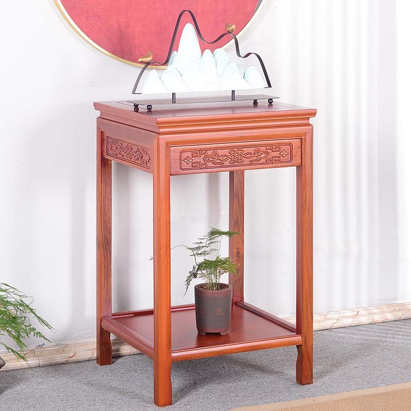 桌子实木架鱼缸架方几客厅小茶几沙发侧边角几边桌新小方桌,住宅家具,花架/花几,淘宝优惠券,粉丝福利购,淘宝优惠卷