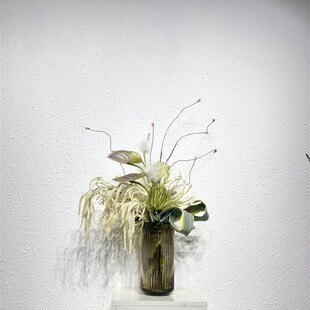 迦南现代欧式样板金售楼处茶几餐桌装饰品仿真艺装