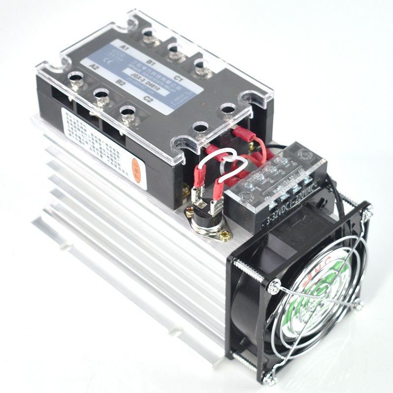 40A SSR三相固态继电器380V 60AA  80DA 100/120/150/200加热控制