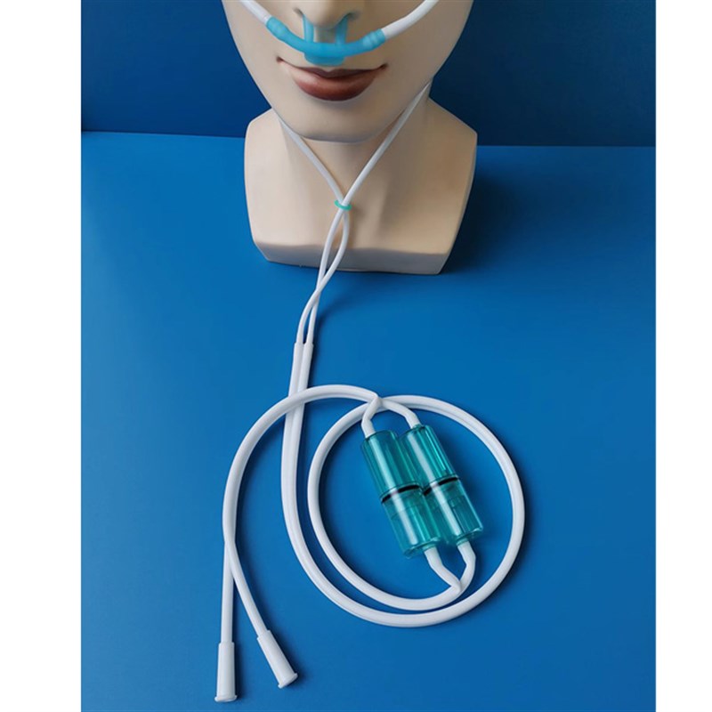 家用硅胶吸氢氧管头二合一集水器氢氧管吸管吸氢机鼻吸管