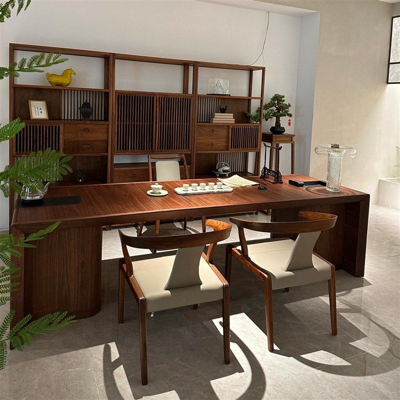 新实木茶桌椅办公室茶台家用客厅接待茶室泡茶桌,住宅家具,家用茶台/茶桌,淘宝优惠券,粉丝福利购,淘宝优惠卷