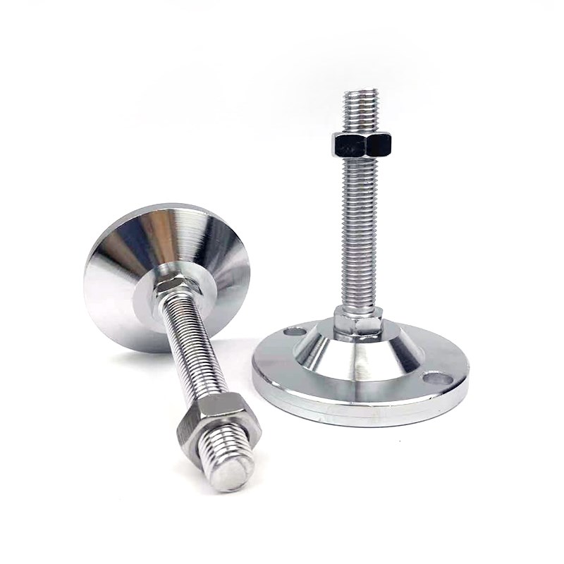重型全金属碳钢机械机脚m1固定设备支撑调节脚杯m2地脚螺丝D1