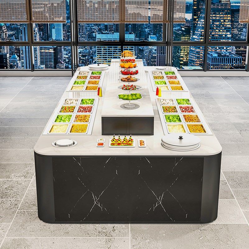 靠墙台水果甜品台牛排饭店菜品摆台食堂学校布菲炉餐台,商业/办公家具,调料台,淘宝优惠券,粉丝福利购,淘宝优惠卷